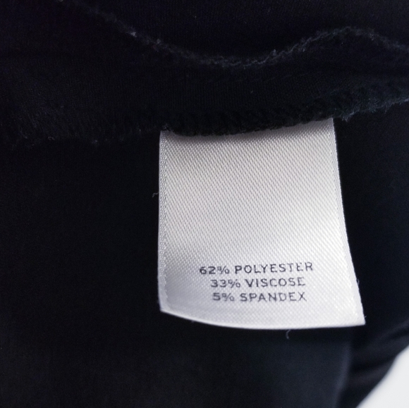 Halogen Quinn Fit Black Dress Pants Trousers Women Size 10P - Picture 4 of 11